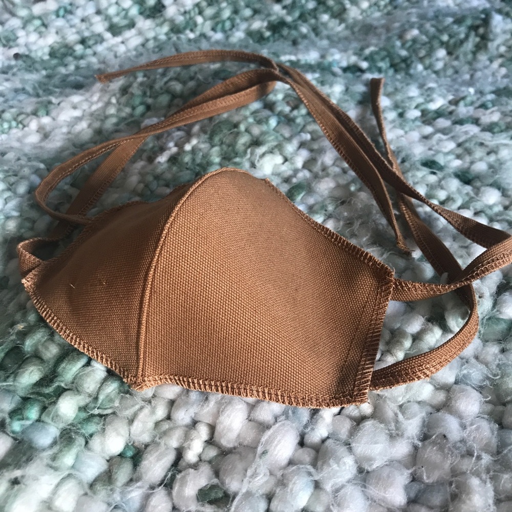 Ashely Rowe denim face mask